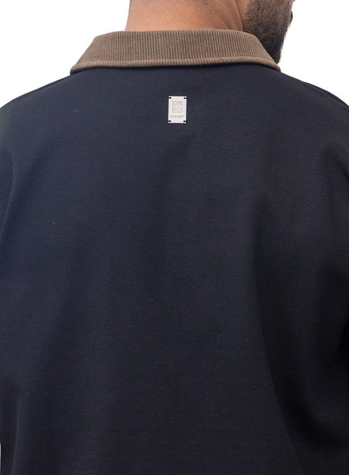 Black Design 3011 NF - Polo Neck T-Shirt - Khotwh