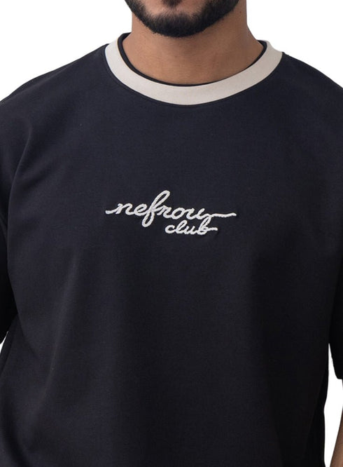 Black Design 3012 NF - Round T-Shirt - Khotwh