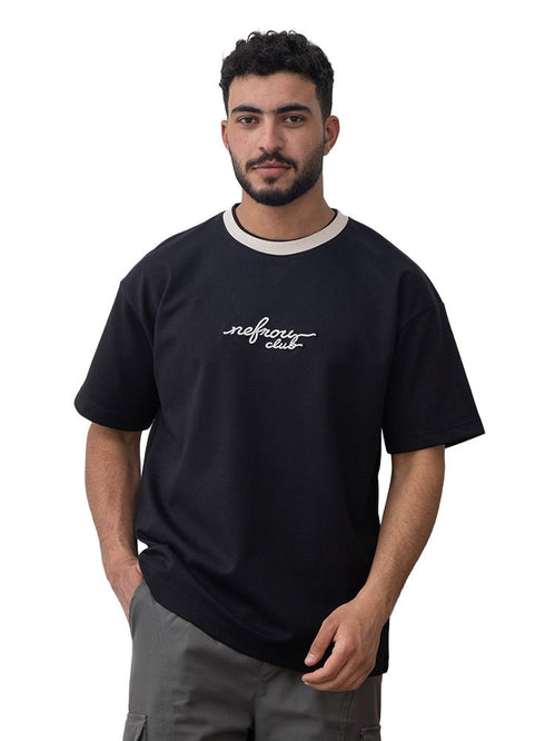 Black Design 3012 NF - Round T-Shirt - Khotwh