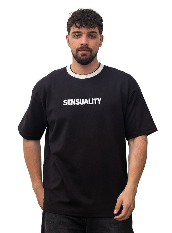 Black Design 3013 NF - Round T-Shirt - Khotwh