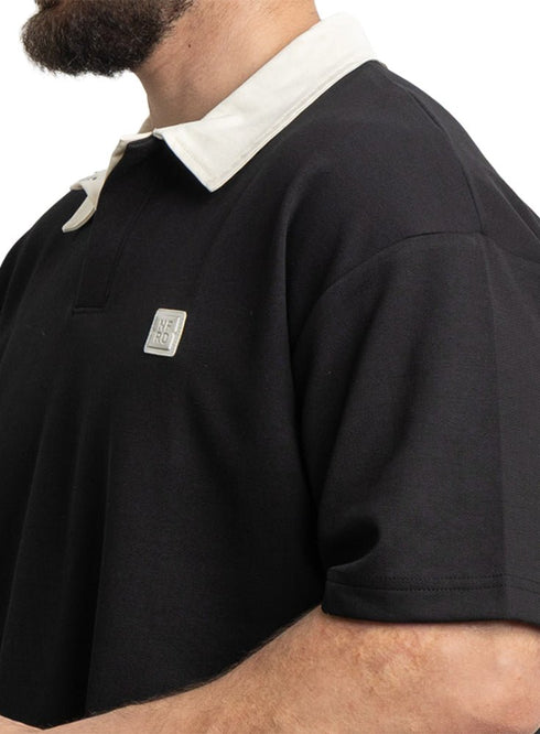 Black Design 3015 NF - Polo Neck T-Shirt - Khotwh