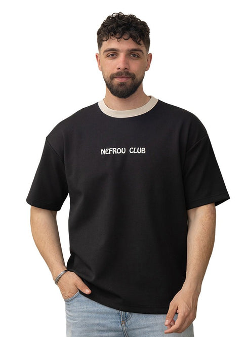 Black Design 3016 NF - Round T-Shirt - Khotwh