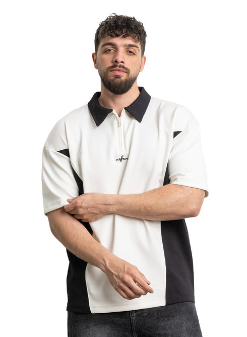 Black Design 3018 NF - Polo Neck T-Shirt - Khotwh