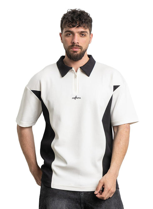 Black Design 3018 NF - Polo Neck T-Shirt - Khotwh