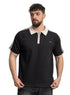 Black Design 3024 NF - Polo Neck T-Shirt - Khotwh
