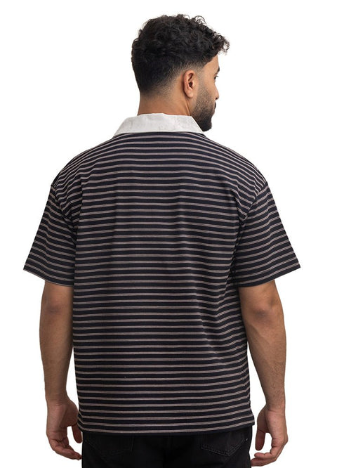 Black Design 3047 NF - Polo Neck T-Shirt - Khotwh