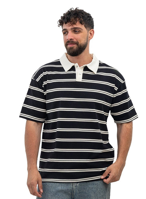 Black Design 3056 NF-Polo Neck T-Shirt - Khotwh