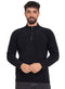Black Design 306 Round Pullover - Khotwh