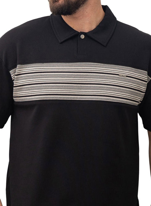 Black Design 3063 NF - Polo Neck T-Shirt - Khotwh