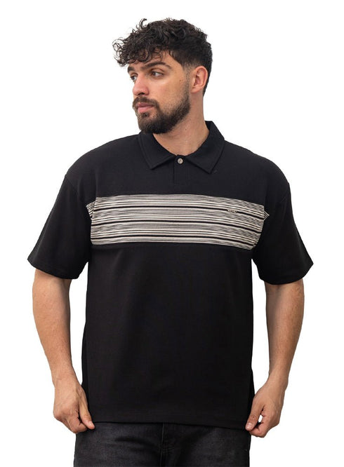 Black Design 3063 NF - Polo Neck T-Shirt - Khotwh