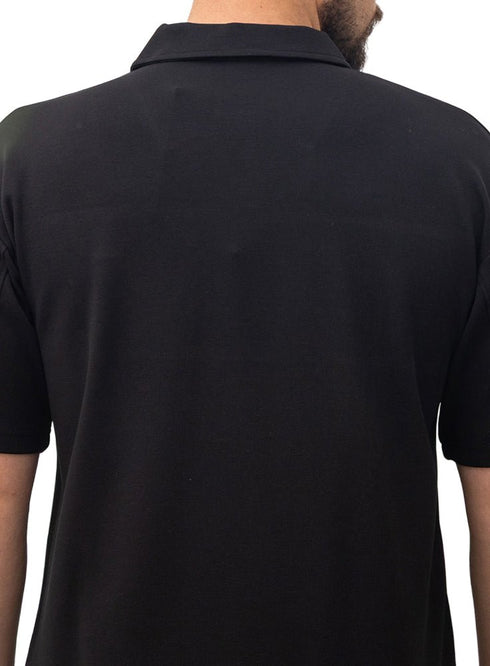 Black Design 3063 NF - Polo Neck T-Shirt - Khotwh