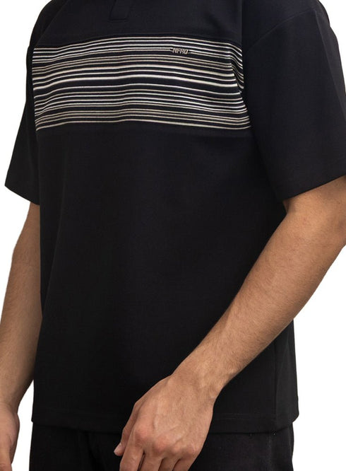 Black Design 3064 NF - Polo Neck T-Shirt - Khotwh