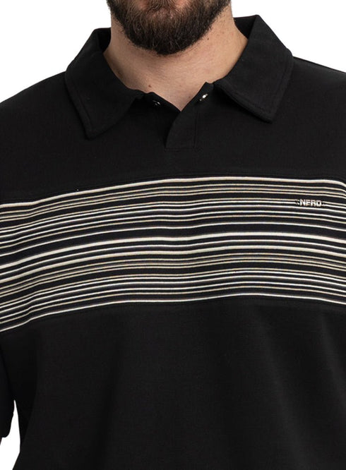 Black Design 3065 NF - Polo Neck T-Shirt - Khotwh