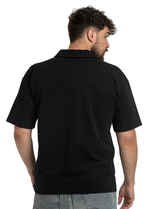 Black Design 3065 NF - Polo Neck T-Shirt - Khotwh
