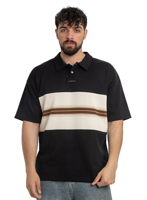 Black Design 3070 NF - Polo Neck T-Shirt - Khotwh