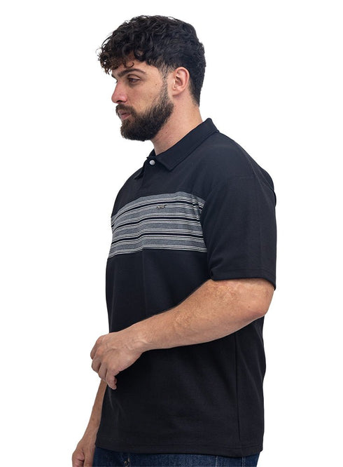 Black Design 3081 NF-Polo Neck T-Shirt - Khotwh
