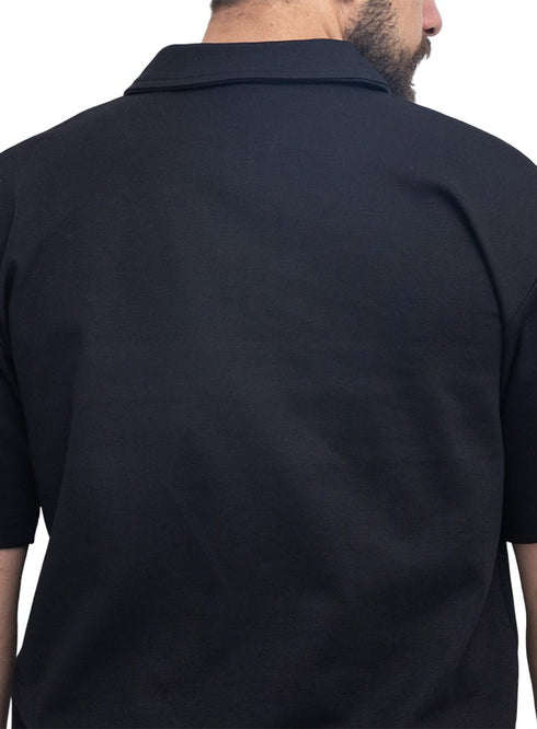 Black Design 3086 NF-Polo Neck T-Shirt - Khotwh