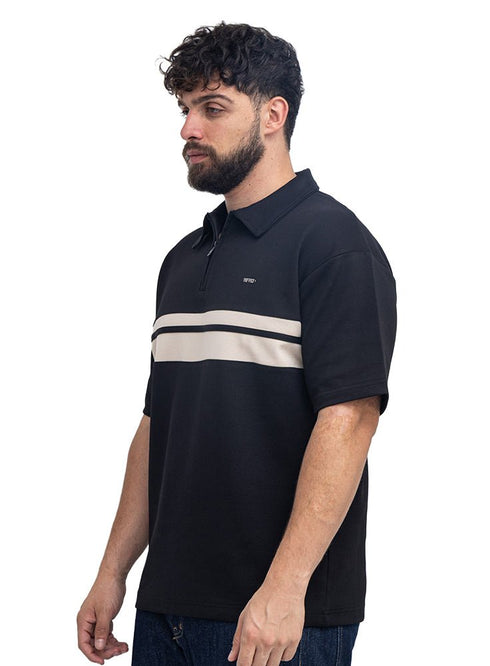 Black Design 3086 NF-Polo Neck T-Shirt - Khotwh