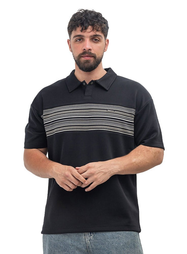 Black Design 3089 NF-Polo Neck T-Shirt - Khotwh