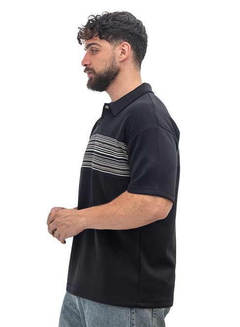 Black Design 3089 NF-Polo Neck T-Shirt - Khotwh