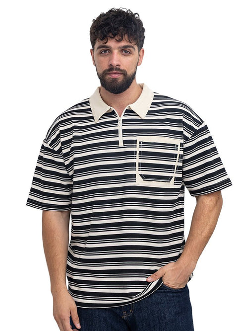 Black Design 3097 NF-Polo Neck T-Shirt - Khotwh