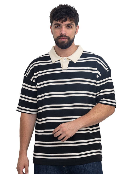 Black Design 3101 NF-Polo Neck T-Shirt - Khotwh