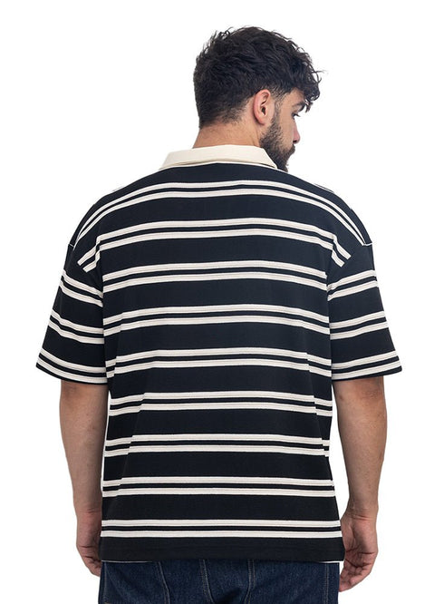 Black Design 3101 NF-Polo Neck T-Shirt - Khotwh