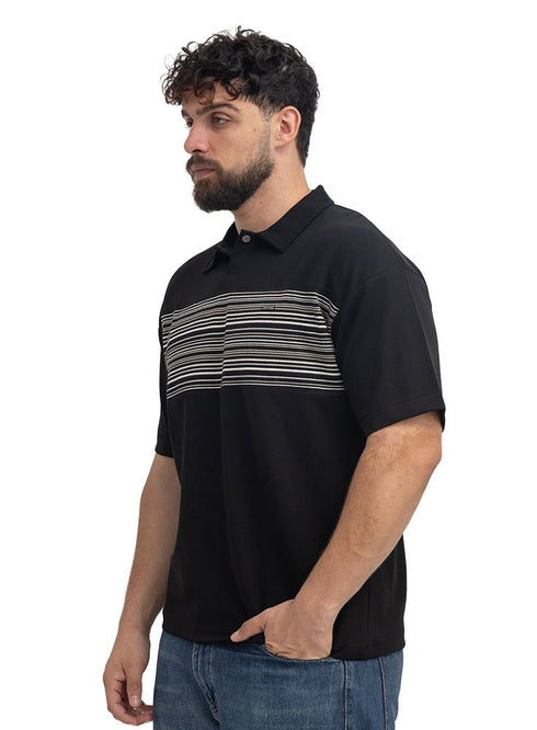 Black Design 3102 NF-Polo Neck T-Shirt - Khotwh