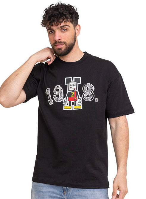 Black Design 3500VIG - O - S Round T-shirt - Khotwh