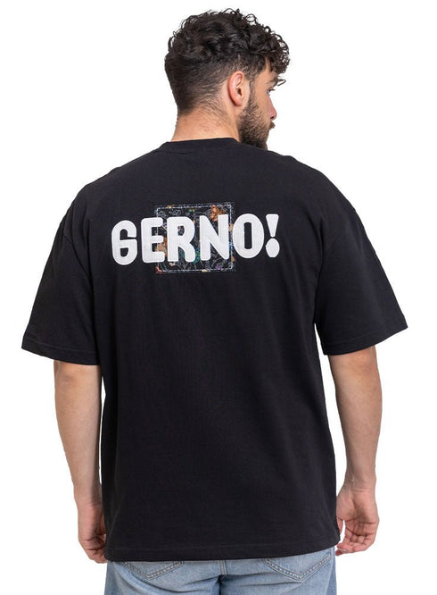Black Design 3524VIG - O - S Round T-shirt - Khotwh