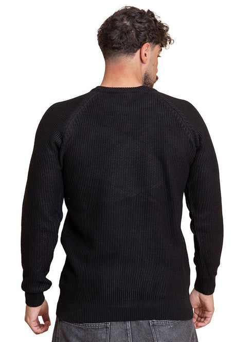 Black Design 356 Round Pullover - Khotwh