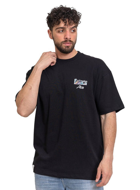 Black Design 3709VIG - O - S Round T-shirt - Khotwh