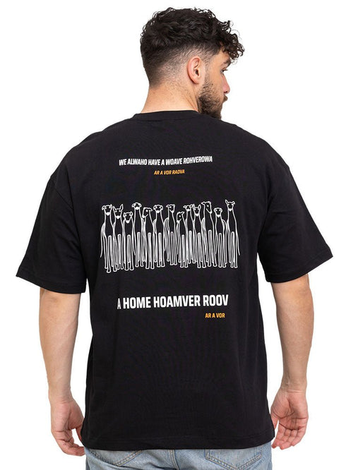 Black Design 3727VIG - O - S Round T-shirt - Khotwh