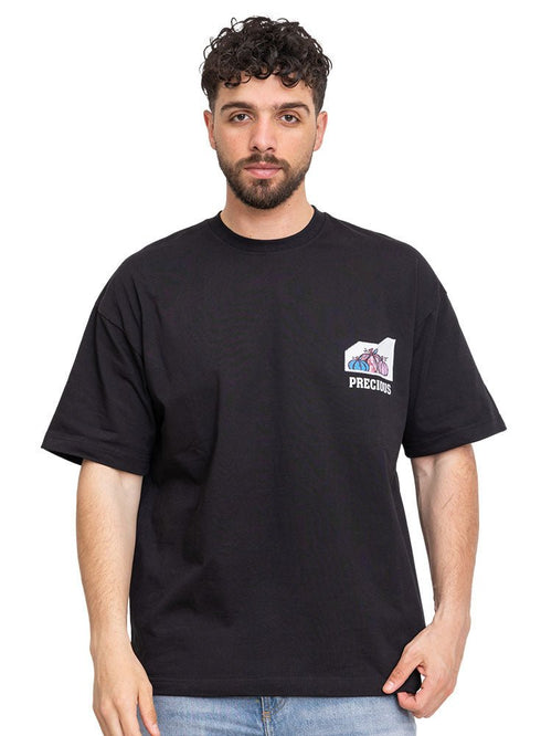 Black Design 3741VIG - O - S Round T-shirt - Khotwh