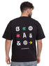 Black Design 3743VIG - O - S Round T-shirt - Khotwh