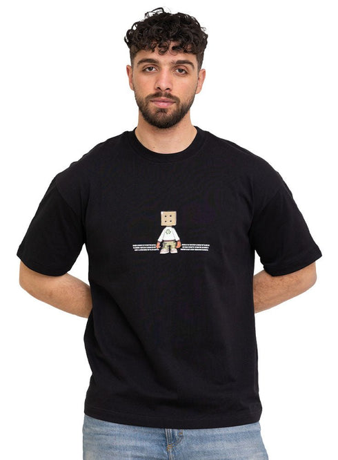 Black Design 3754VIG - O - S Round T-shirt - Khotwh