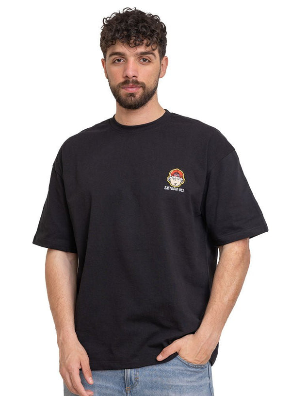 Black Design 3761VIG - O - S Round T-shirt - Khotwh