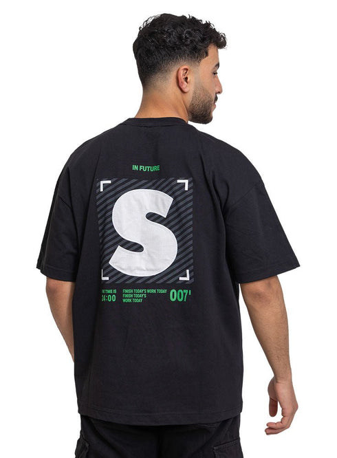 Black Design 3766VIG - O - S Round T-shirt - Khotwh