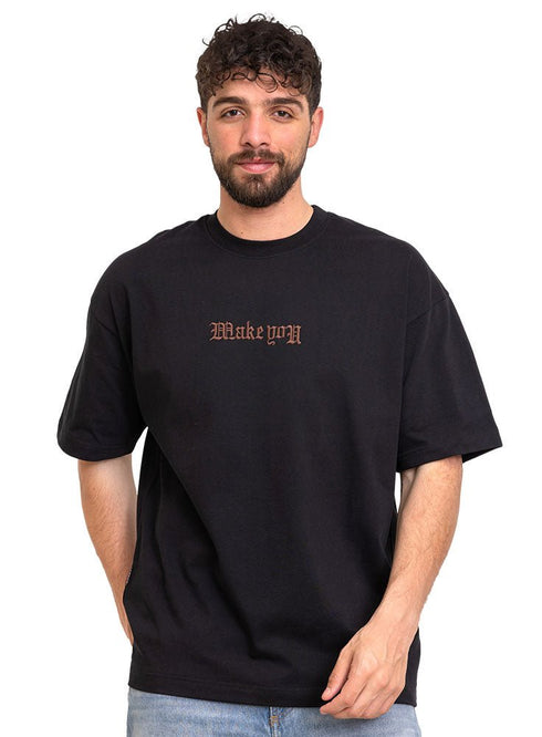 Black Design 3771VIG - O - S Round T-shirt - Khotwh
