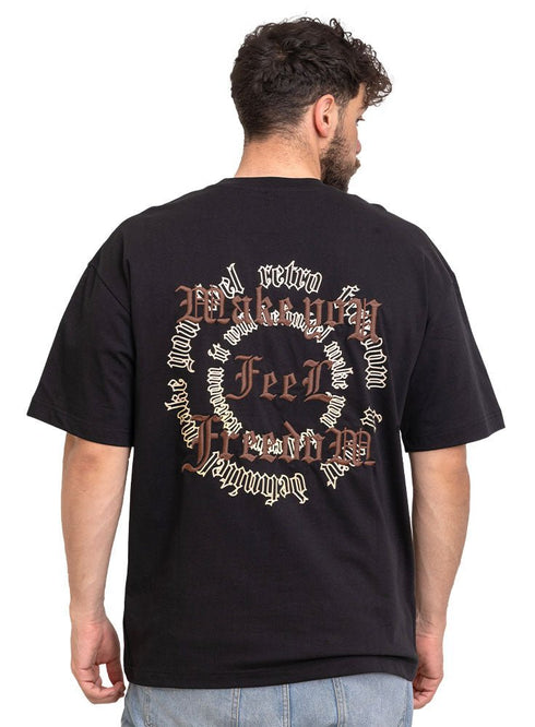 Black Design 3771VIG - O - S Round T-shirt - Khotwh