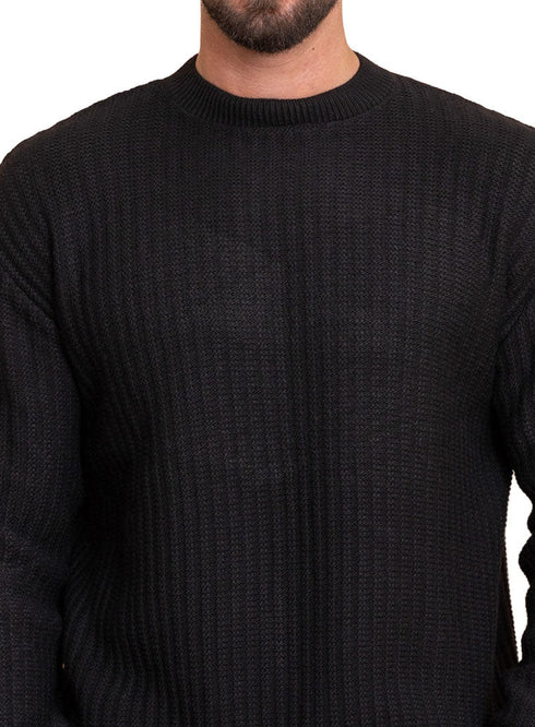 Black Design 382 Round Pullover - Khotwh
