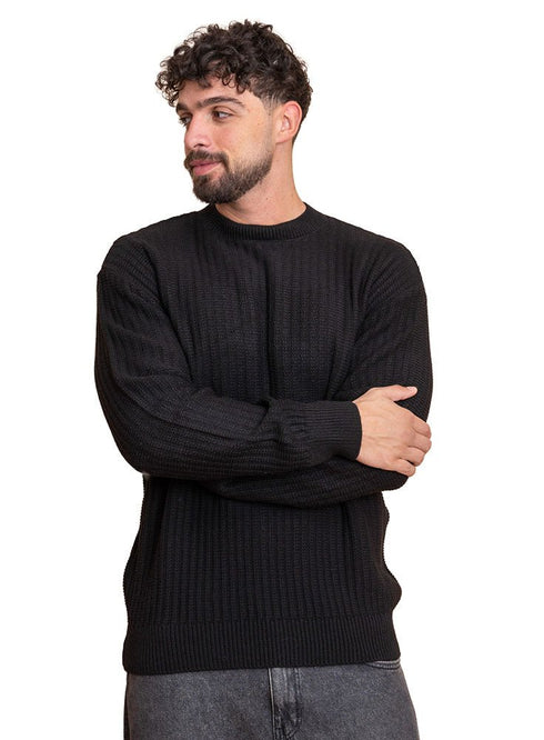 Black Design 382 Round Pullover - Khotwh