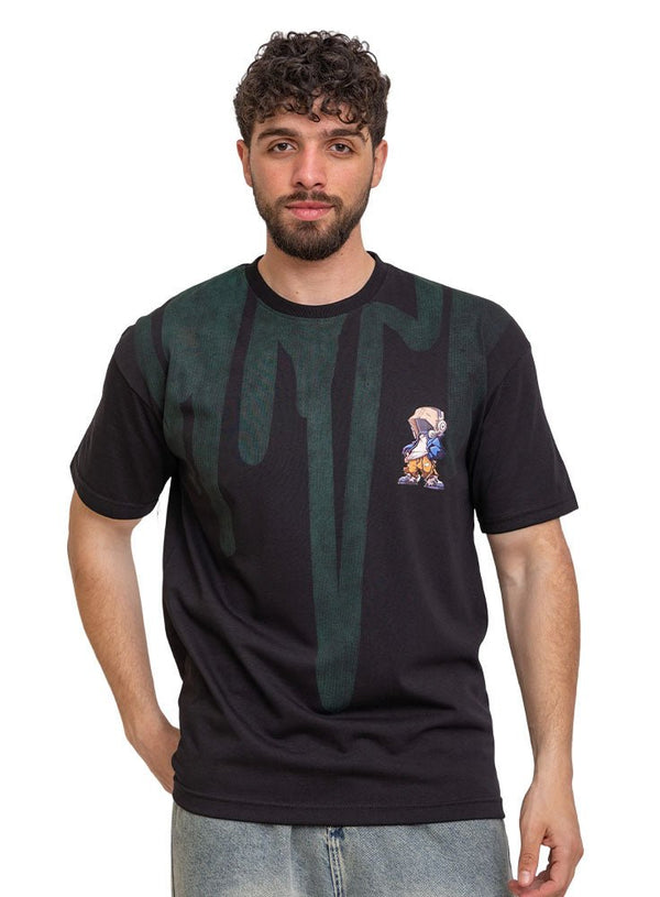 Black Design 3831VIG - O - S Round T-shirt - Khotwh