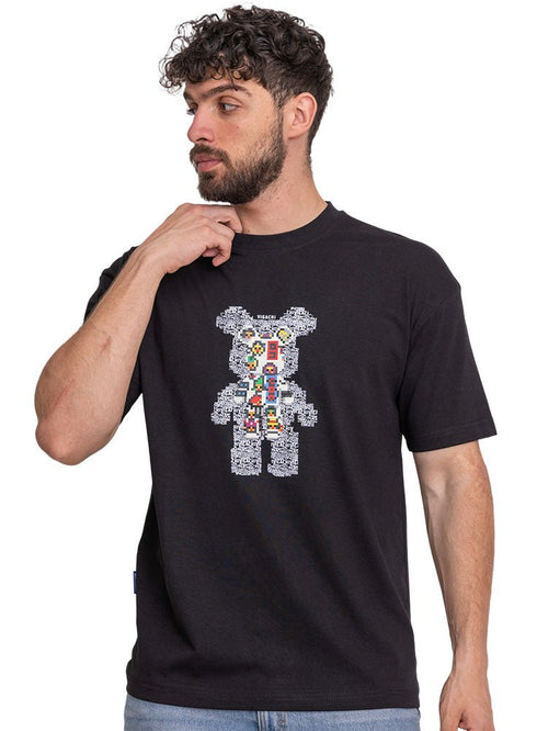 Black Design 3849VIG - O - S Round T-shirt - Khotwh