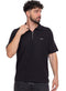 Black Design 3868VIG - Zipper Squares Polo - Khotwh