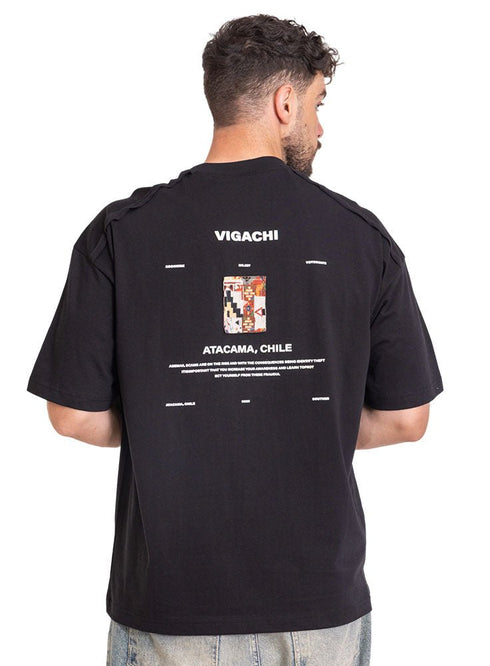 Black Design 3873 VIG - O - S Round T-shirt - Khotwh