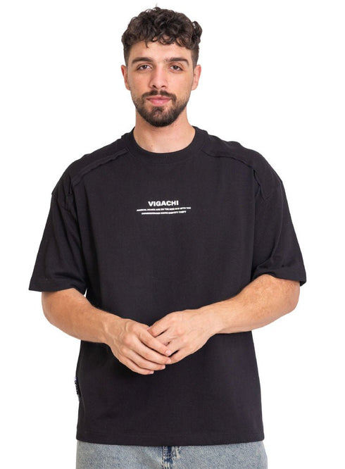 Black Design 3873 VIG - O - S Round T-shirt - Khotwh