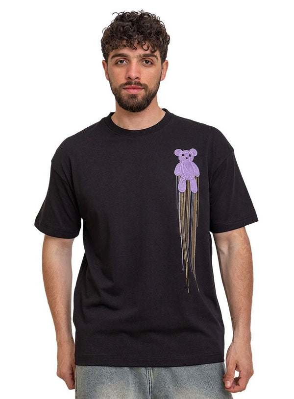 Black Design 3880VIG - O - S Round T-shirt - Khotwh