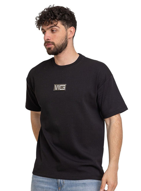 Black Design 3888VIG - O - S Round T-shirt - Khotwh