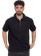 Black Design 3922VIG - Zipper Squares Polo - Khotwh